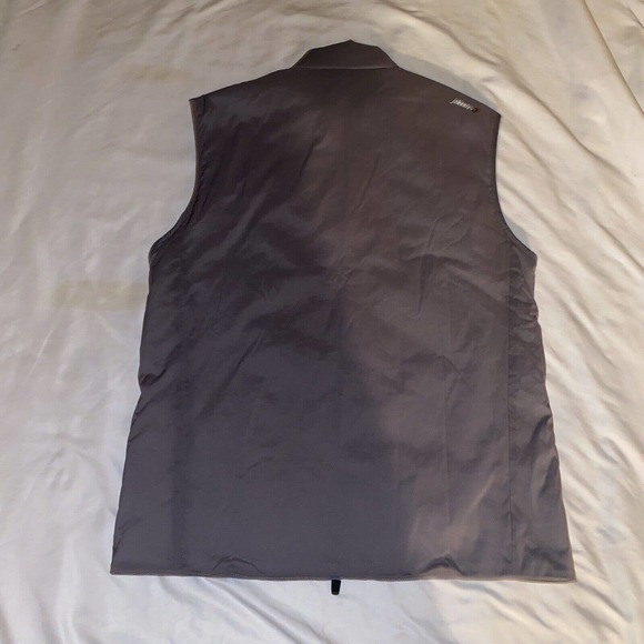 Johnnie-O Jacket Mens Small Full ZIp Fox Steel Gray Puffer Vest Golf NWT - Picture 6 of 10